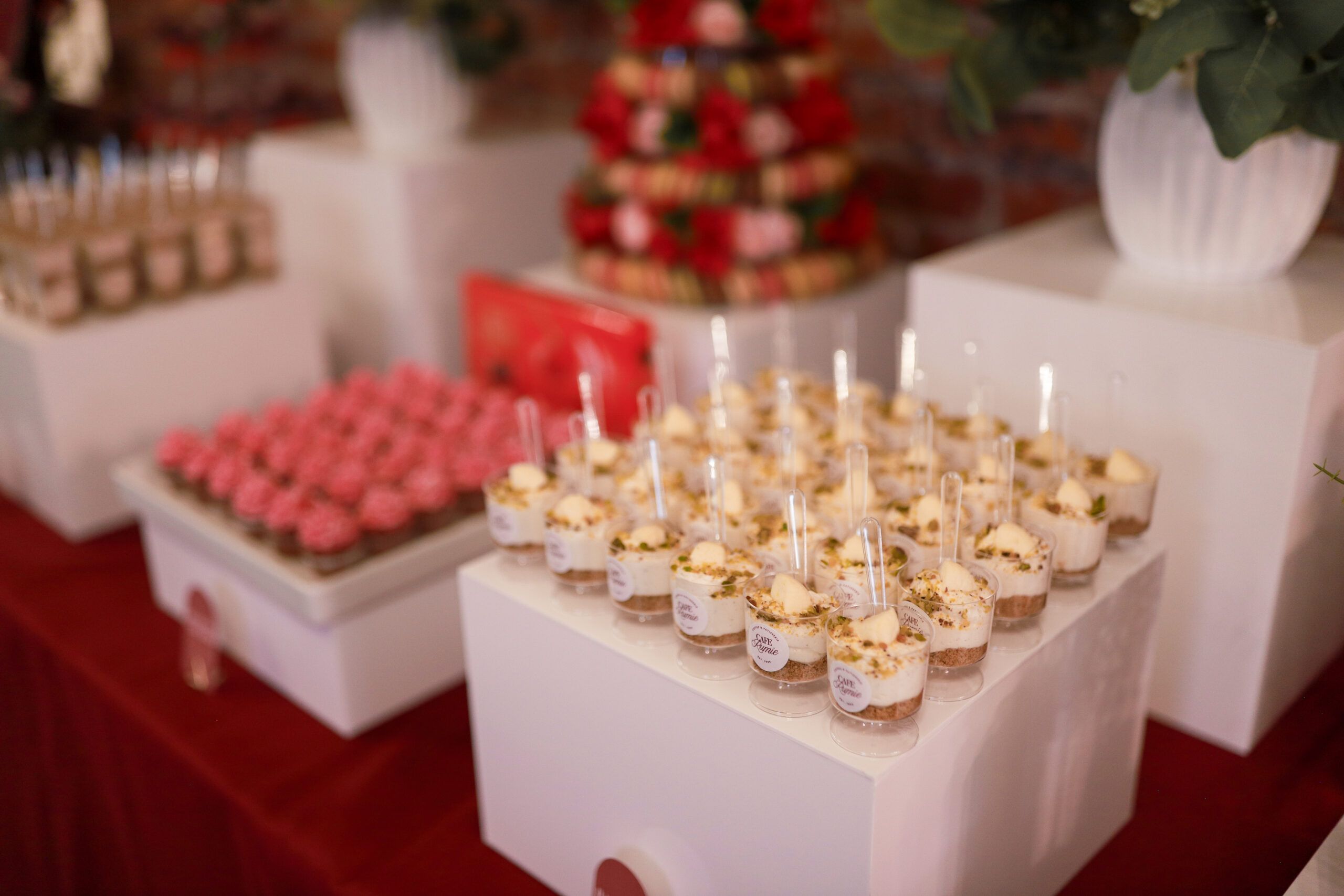 Indian fusion catering presentation by Deep's Delights