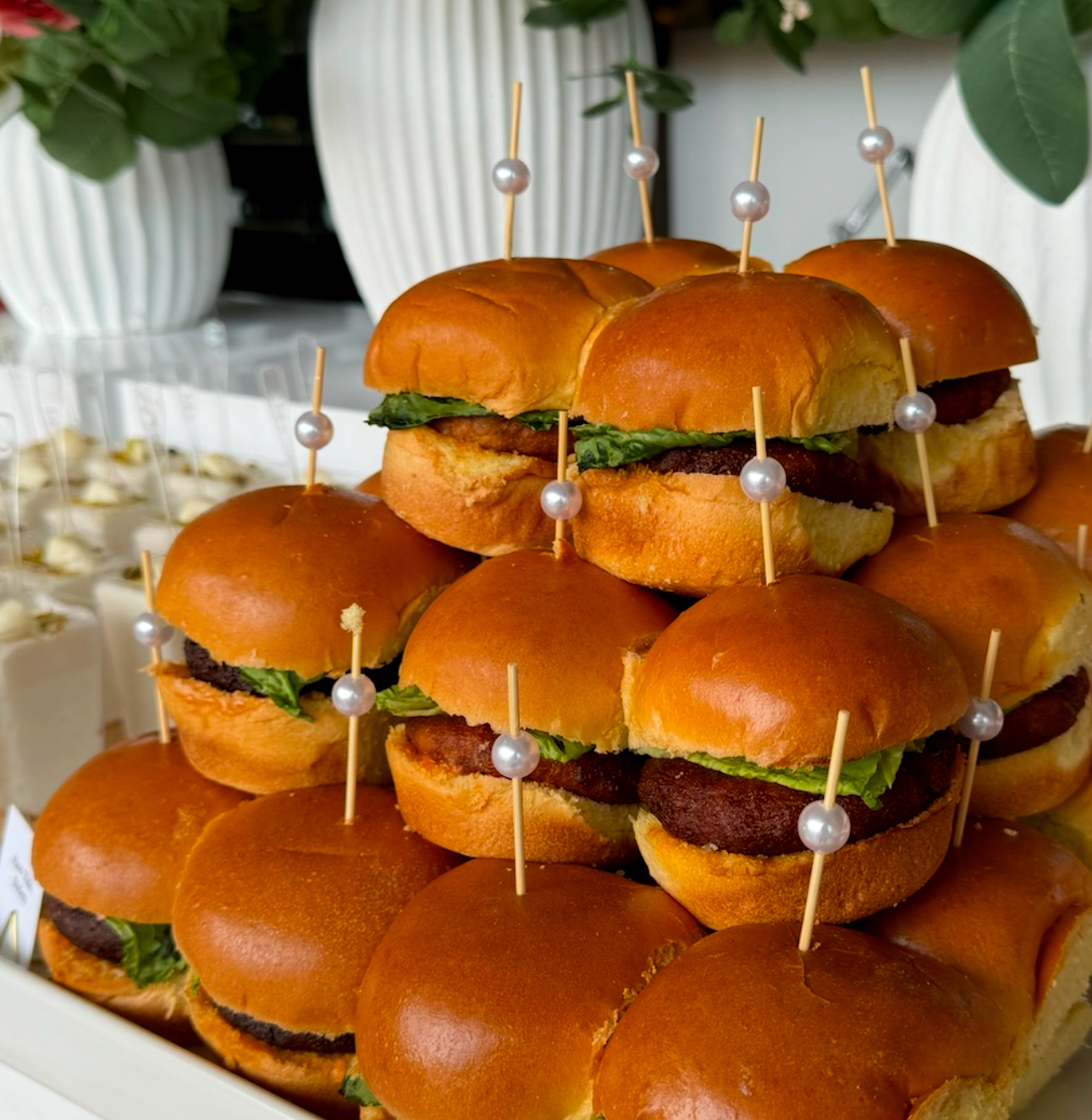 Deep's Delights Indian fusion catering preparation