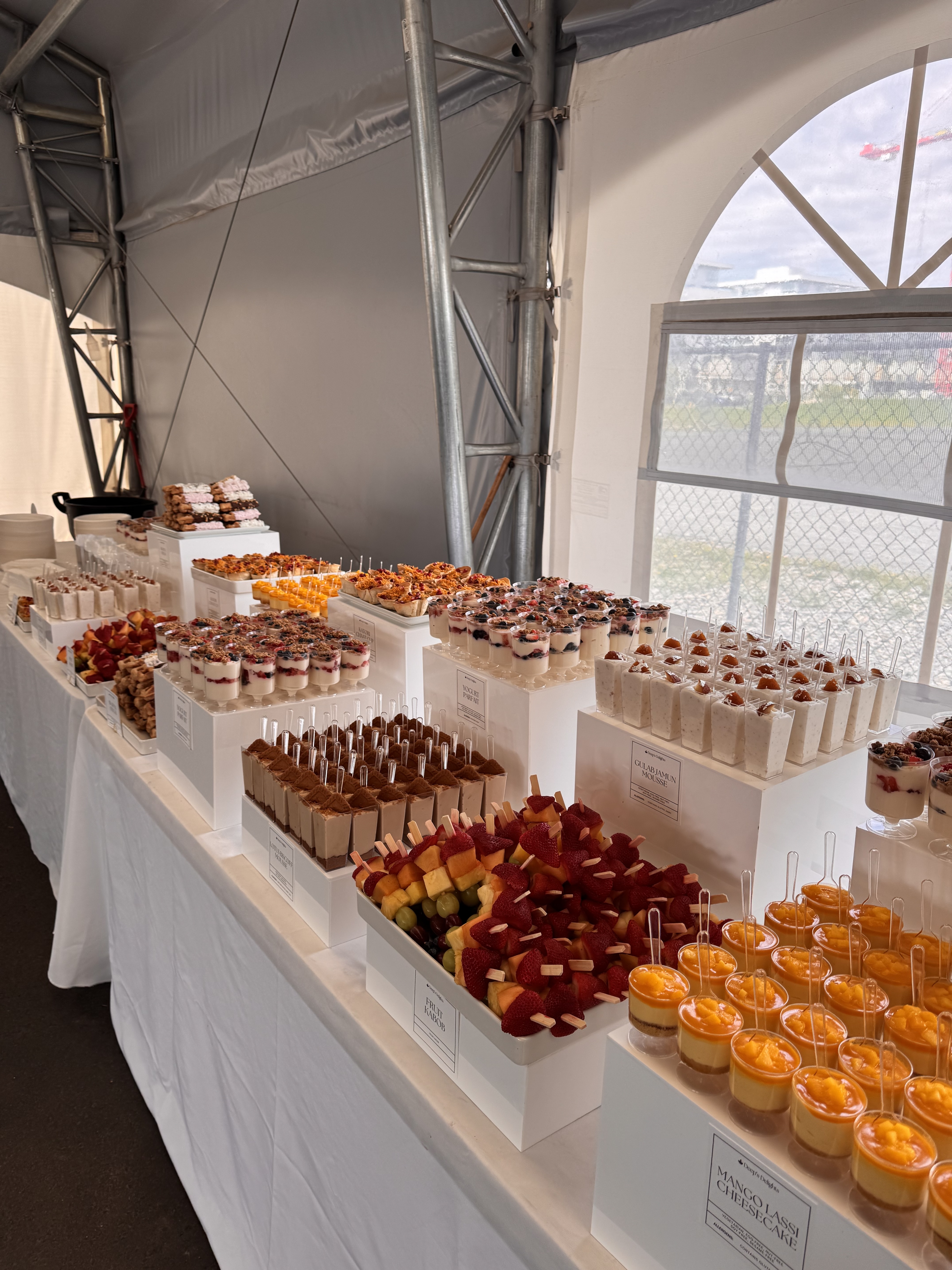 Silver styled setup package by Deep's Delights Calgary